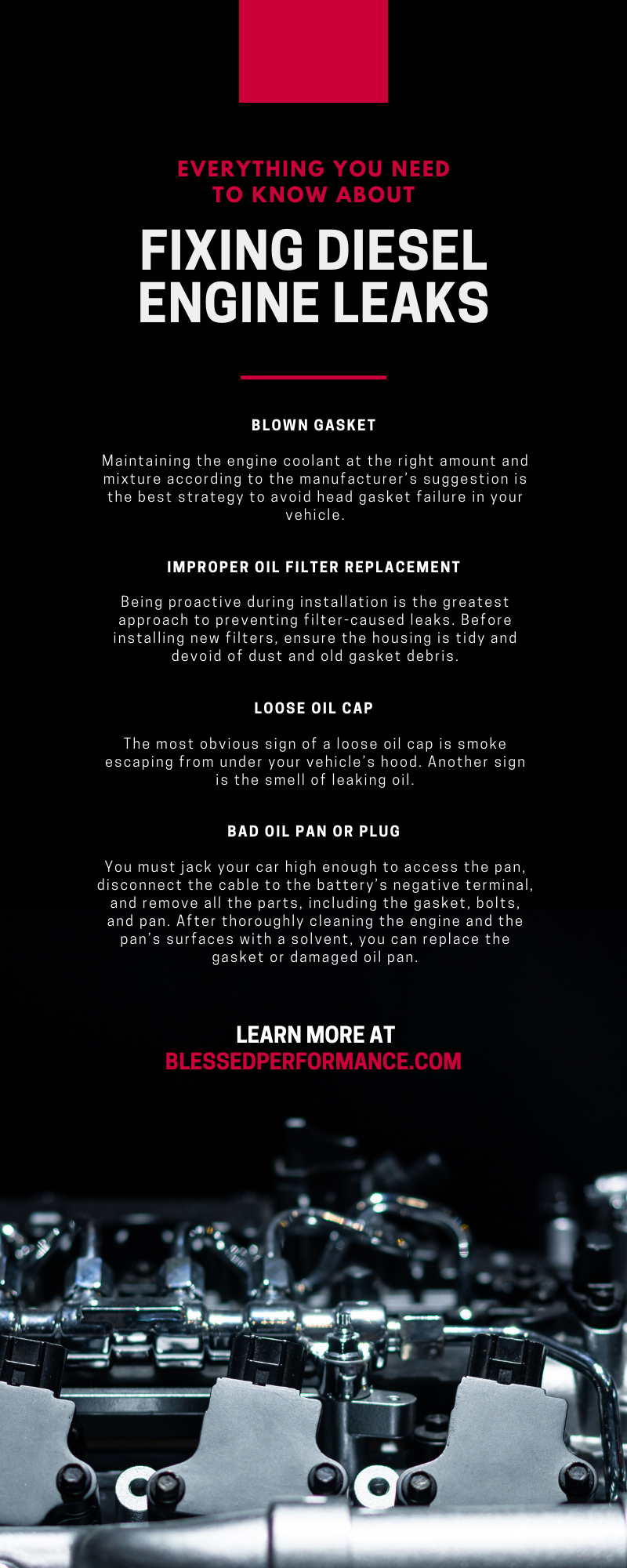 Everything You Need To Know About Fixing Diesel Engine Leaks Everything You Need To Know About Fixing Diesel Engine Leaks