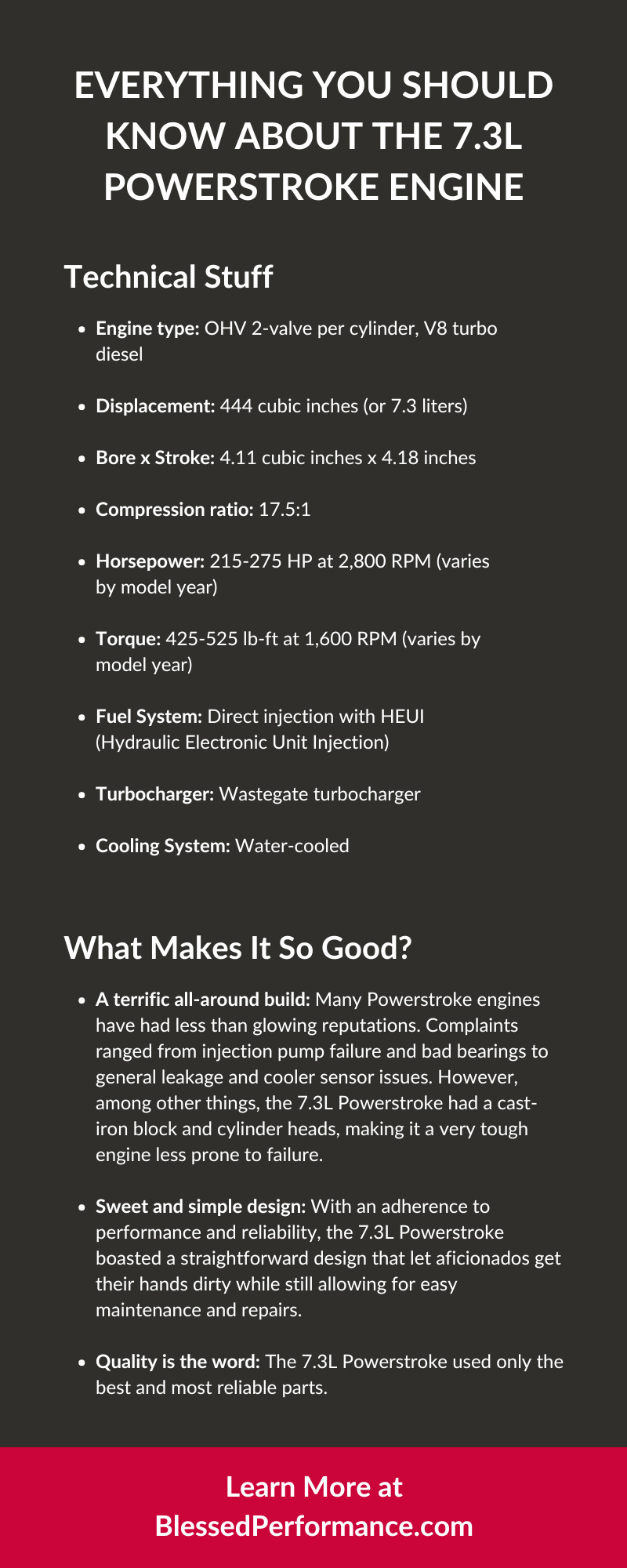 Everything You Should Know About the 7.3L Powerstroke Engine