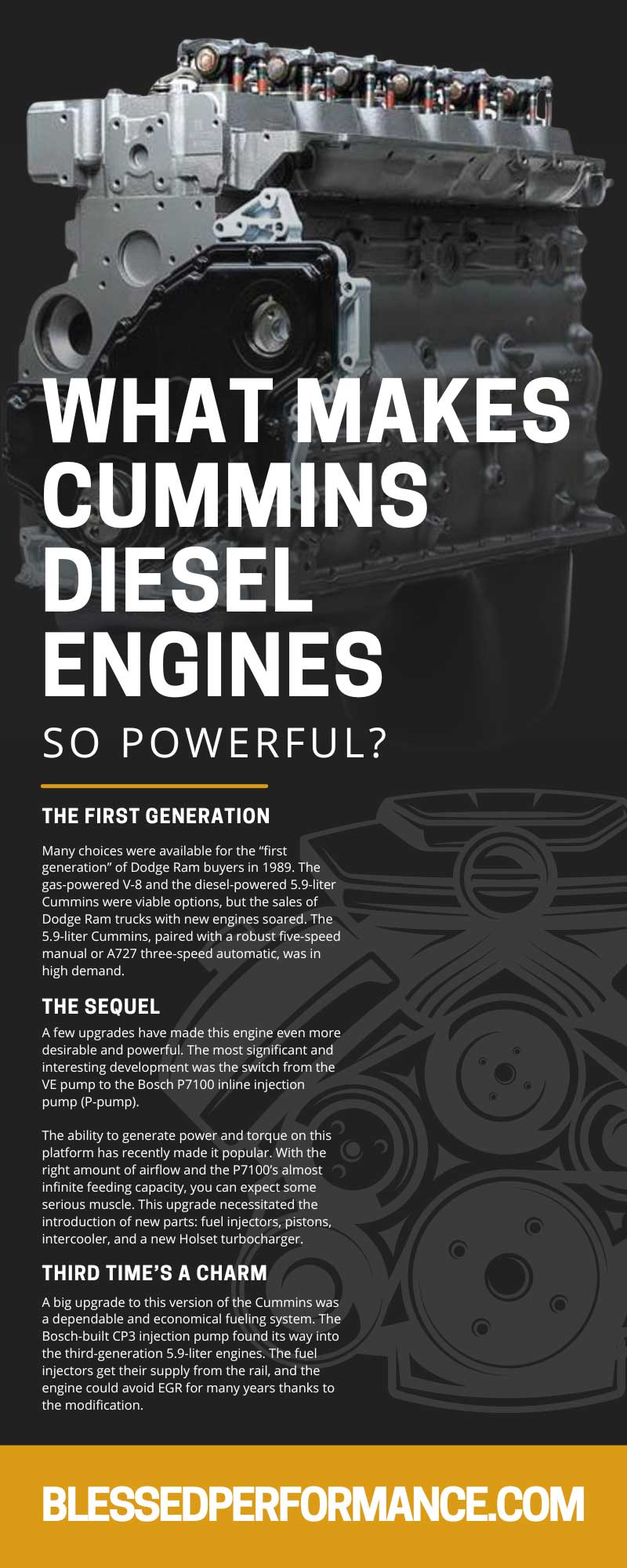 What Makes Cummins Diesel Engines So Powerful?