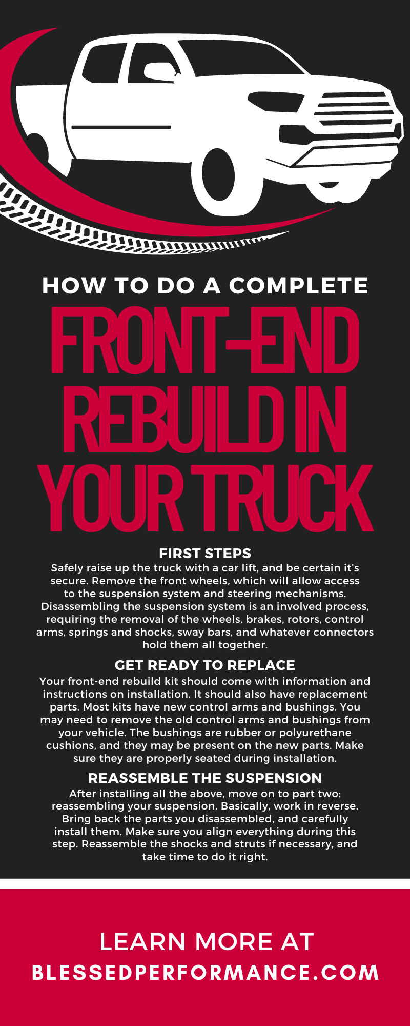 How To Do a Complete Front-End Rebuild in Your Truck