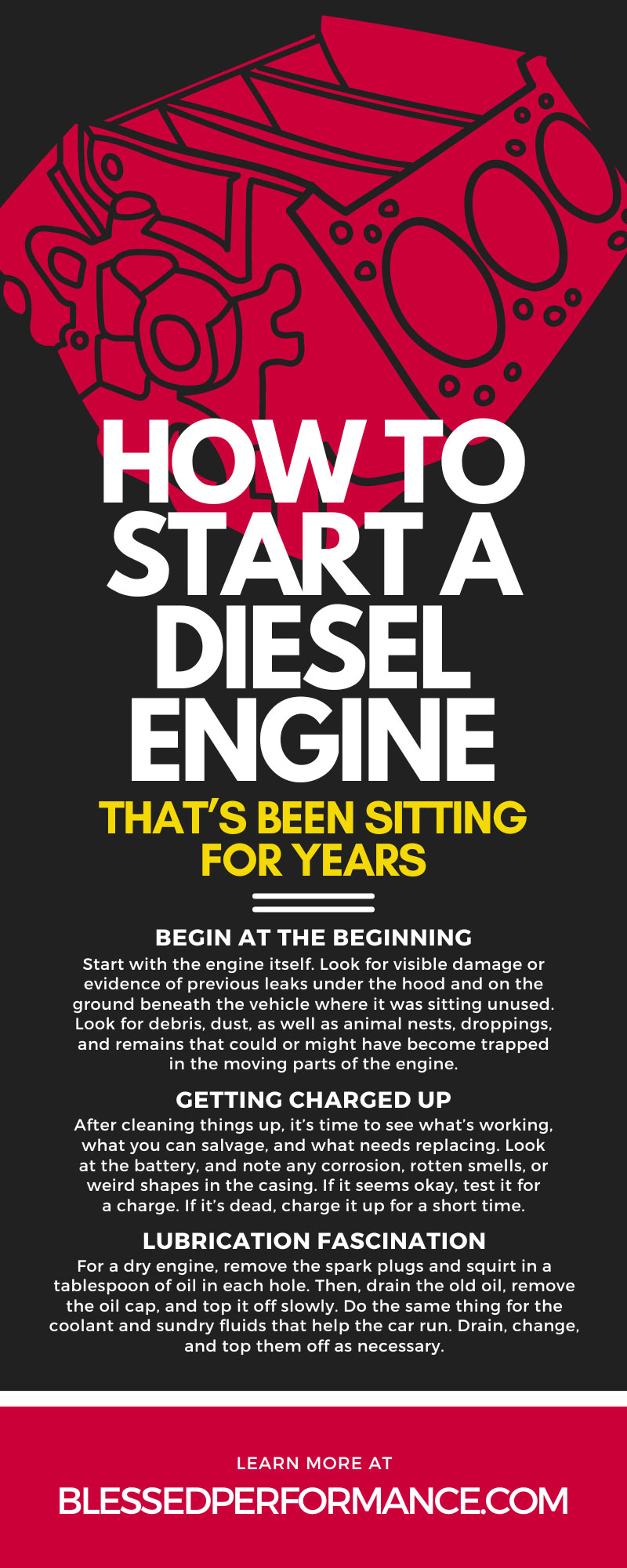 How To Start a Diesel Engine That’s Been Sitting for Years